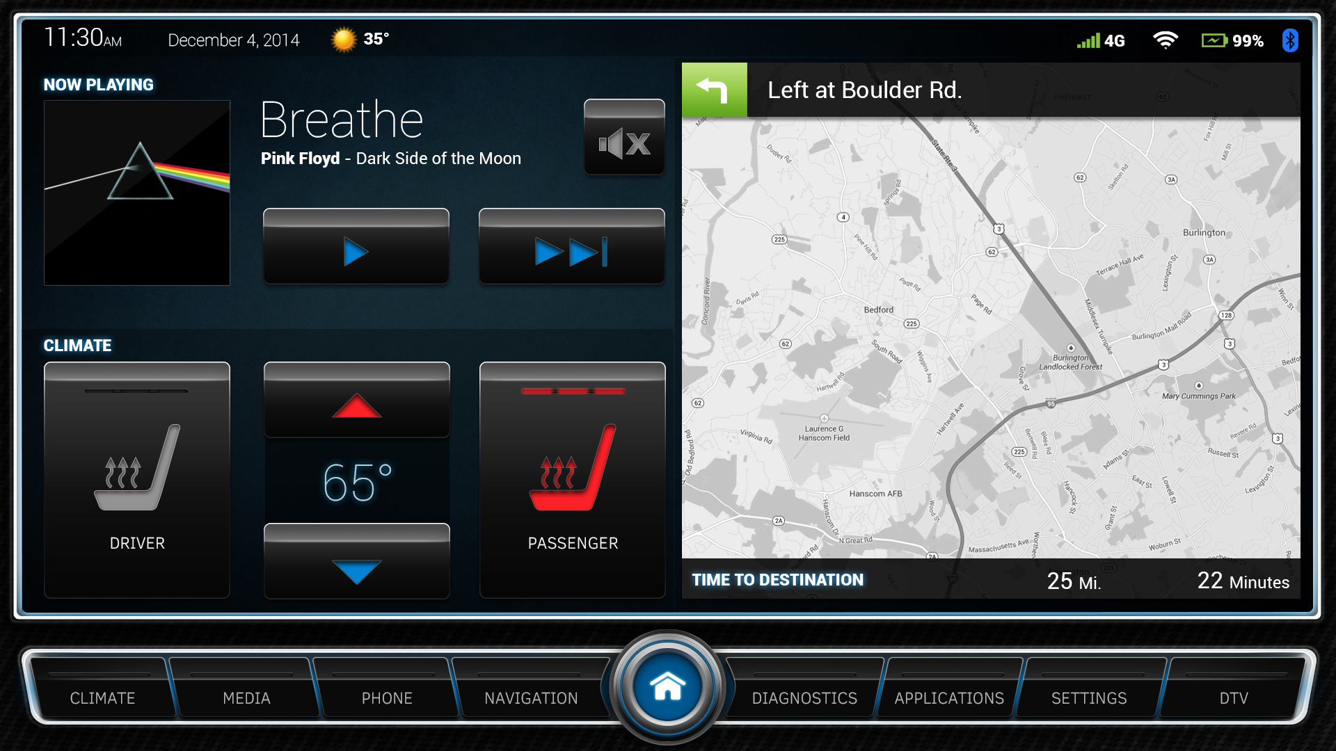 In-Vehicle-Infotainment screenshot