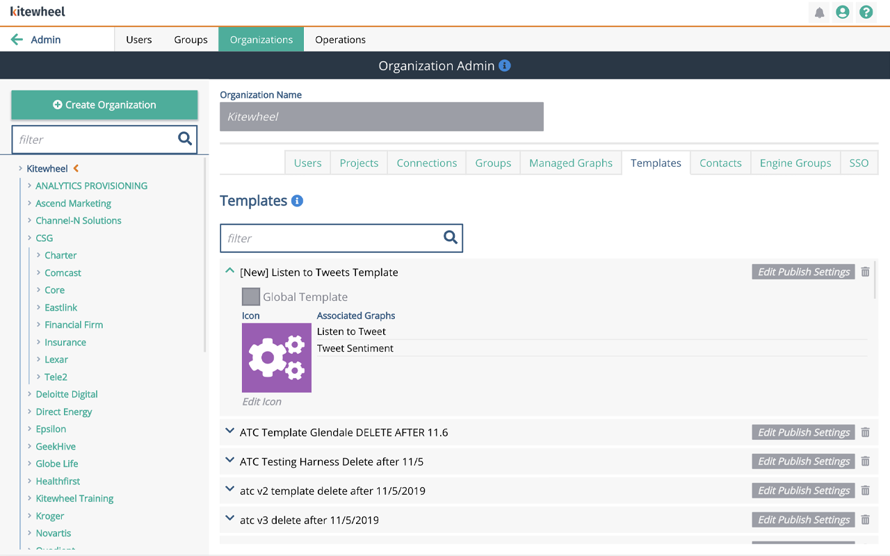 Templates buried in settings