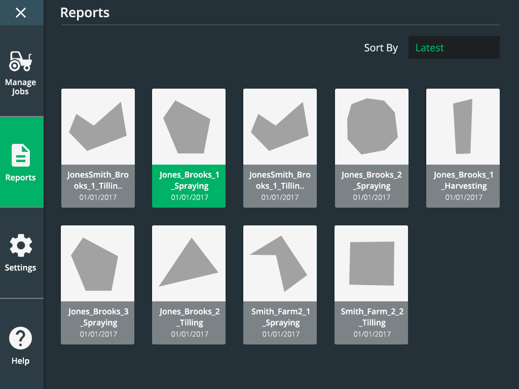 GPS Farm Field Tracking screenshot
