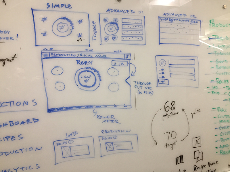 Ultrasonic Welding HMI screenshot